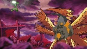 MegaGargomon y la lucha contra Zhuqiaomon