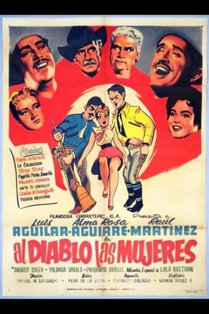 Poster Al diablo las mujeres 1955
