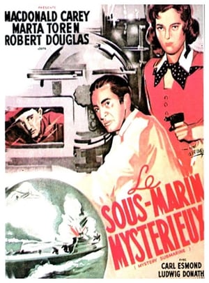 Poster Mystery Submarine 1950