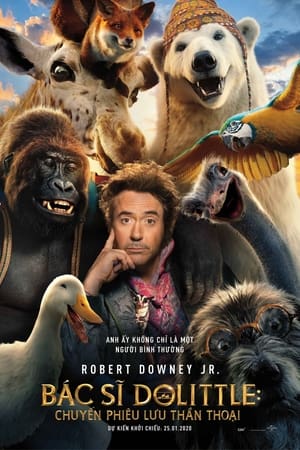 Poster Bác Sĩ Dolittle: Chuyến Phiêu Lưu Thần Thoại 2020