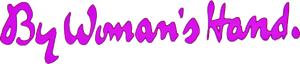 By Woman's Hand