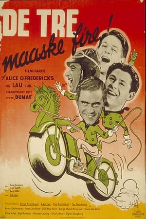 Poster De tre måske fire (1939)