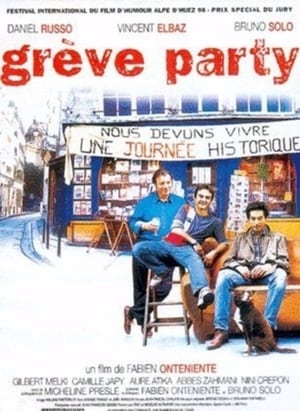 Poster Grève party 1998