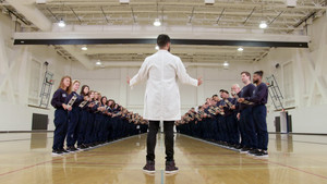 100 Humans: Life's Questions. Answered. backdrop