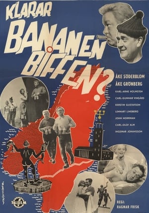 Poster Klarar Bananen Biffen? (1957)