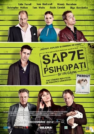 Poster Șapte psihopați și un câine 2012