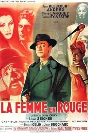 Poster La Femme en rouge 1947