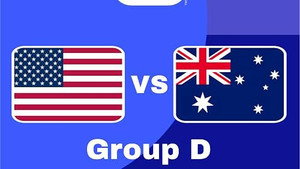 Groupe D : États-Unis contre Australie