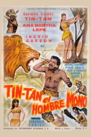 Poster Tin-Tán El Hombre Mono 1963