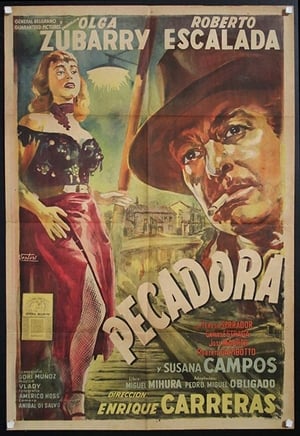 Poster Pecadora 1956