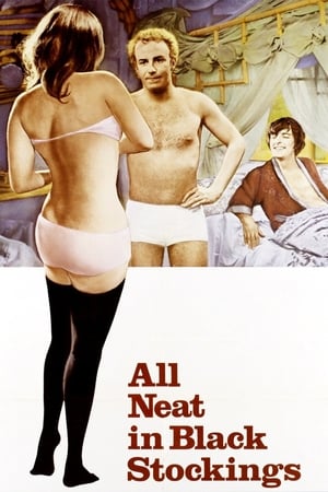 Poster All Neat in Black Stockings 1969