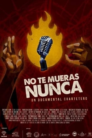 Poster No te mueras nunca (2018)