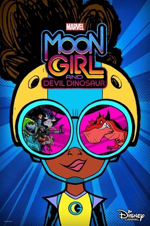 Marvel's Moon Girl and Devil Dinosaur poster