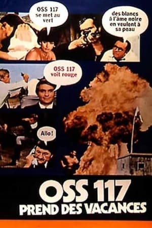 Poster OSS 117 prend des vacances 1970