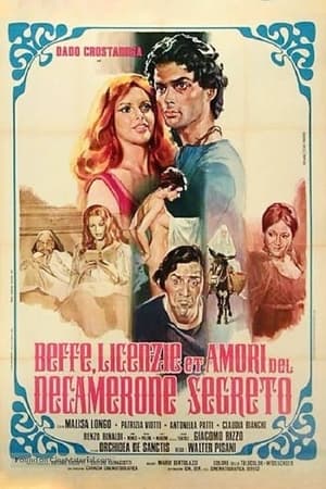 Poster Beffe, licenzie et amori del Decamerone segreto 1972