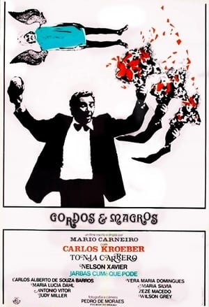 Poster Gordos e Magros 1976