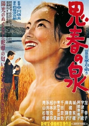 Poster Shishun no izumi 1953