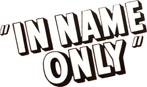 In Name Only