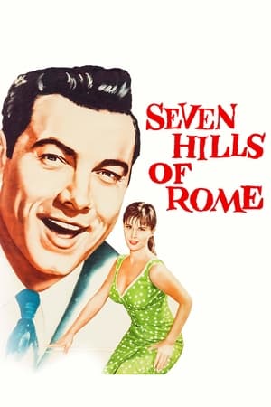 Poster Seven Hills of Rome 1957