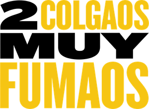 Dos colgaos muy fumaos