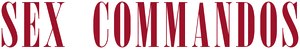 Sex Commandos — Logos 1