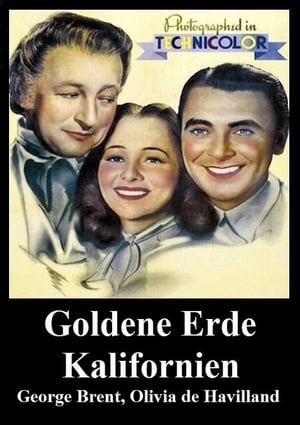 Poster Goldene Erde Kalifornien 1938