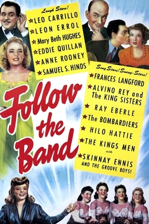 Poster Follow the Band (1943)