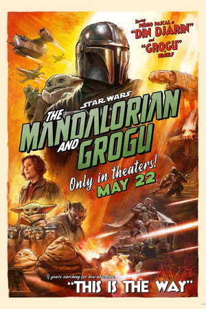 poster Star Wars: The Mandalorian and Grogu