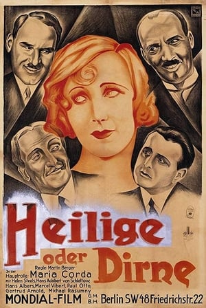 Poster Heilige oder Dirne 1929