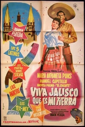 Poster Viva Jalisco que es mi tierra (1961)