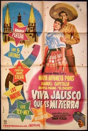 Poster Viva Jalisco que es mi tierra 1961