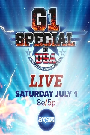 Poster NJPW G1 Special in USA 2017 - Night 1 (2017)