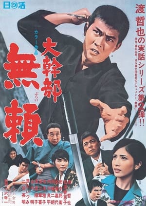 Poster 大幹部 無頼 1968