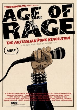 Poster AGE OF RAGE - The Australian Punk Revolution (2022)