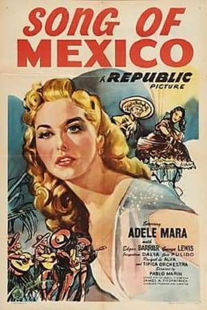 Poster Song of Mexico 1945