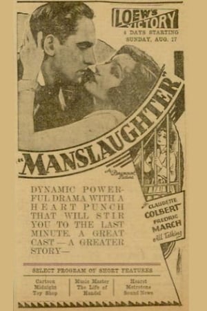 Manslaughter poster