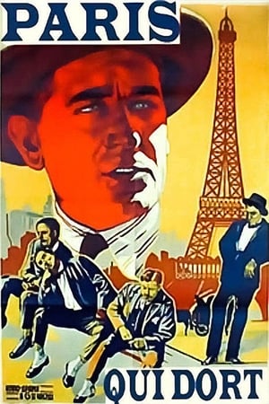 Poster París que duerme 1925