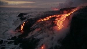 South Pacific Ocean Of Volcanoes