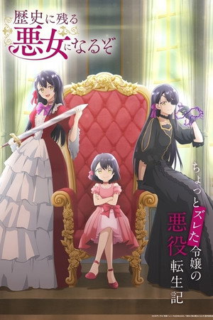 انمي Rekishi ni Nokoru Akujo ni Naru zo الحلقة 1 مترجمة