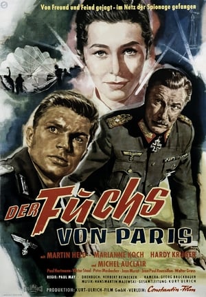 Poster Der Fuchs von Paris 1957