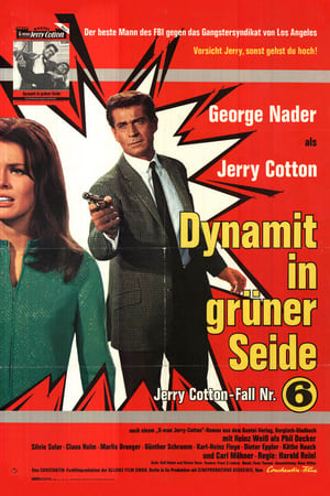 Poster Jerry Cotton: Dynamit in grüner Seide 1968
