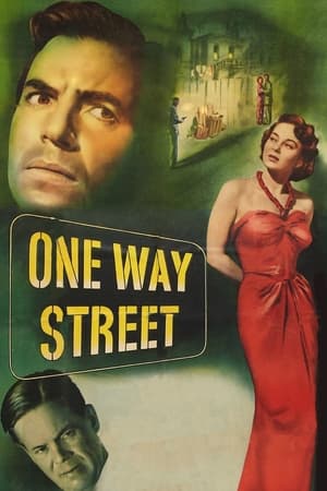 Poster One Way Street 1950