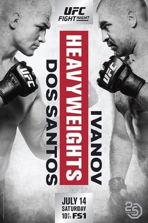 Poster UFC Fight Night 133: dos Santos vs. Ivanov (2018)