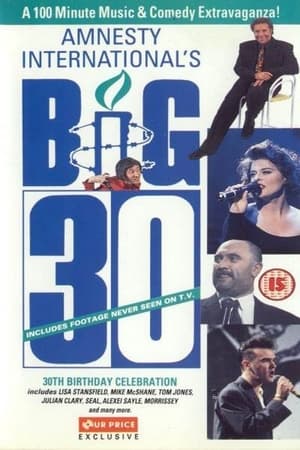 Poster Amnesty International's Big 30 1991