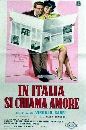 In Italia si chiama amore poster