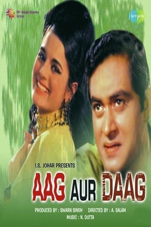 Poster Aag Aur Daag 1971