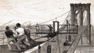 Poster Brooklyn Bridge Brooklyn Bridge