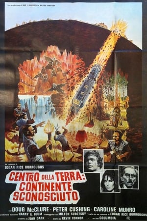 Poster Centro della Terra: continente sconosciuto 1976