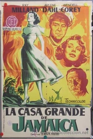 Poster La casa grande de Jamaica 1953