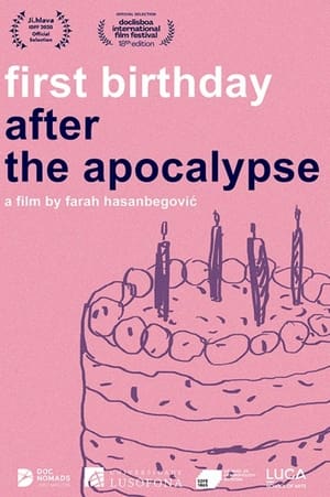 Poster First Birthday After the Apocalypse 2020